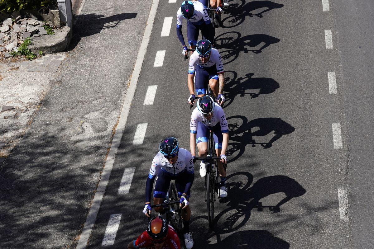 Tour of the Alps 2022 - 45th Edition - 1st stage Cles - Primiero/S. Martino di Castrozza 160.9km - 18/04/2022 - Israel - Premier Tech - photo Massimo Fulgenzi/SprintCyclingAgency&Acirc;&copy;2022