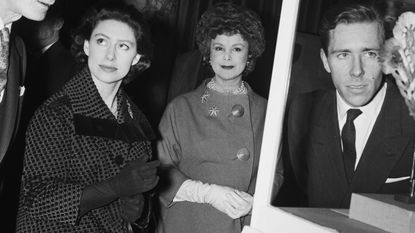Princess Margaret with her mother-in-law, the sixth Countess of Rosse