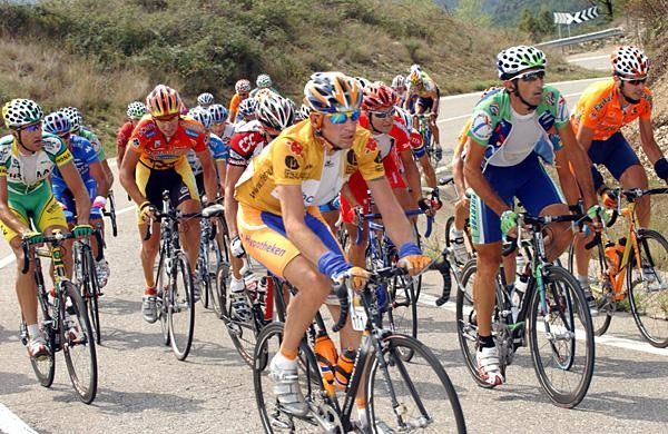 Denis Menchov (Rabobank) staying ultra-cool