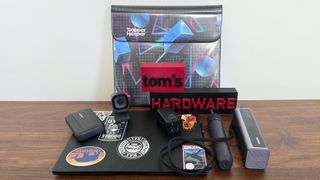 Back to College tech cover, featuring Basues and Anker chargers, cables, and webcams, and Hoto's screwdriver