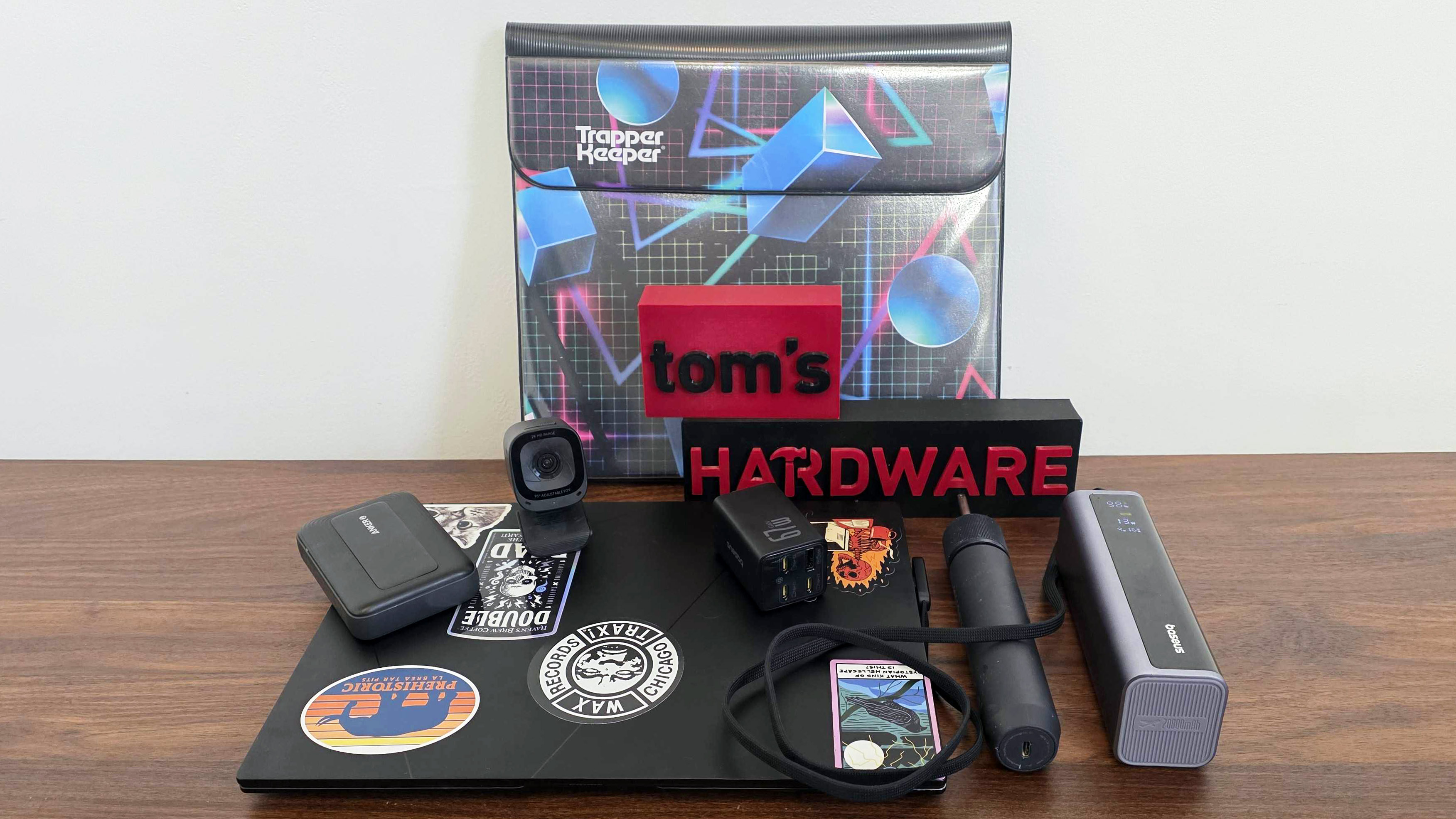 Back to College tech cover, featuring Basues and Anker chargers, cables, and webcams, and Hoto&#039;s screwdriver