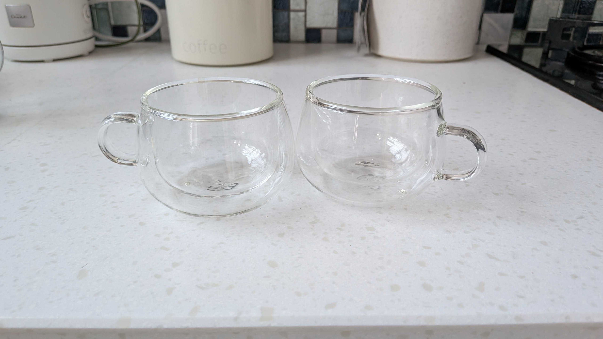 Small espresso glasses