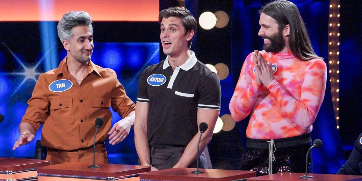 Tan France Antoni Porowski Jonathan Van Ness Celebrity Family Feud ABC