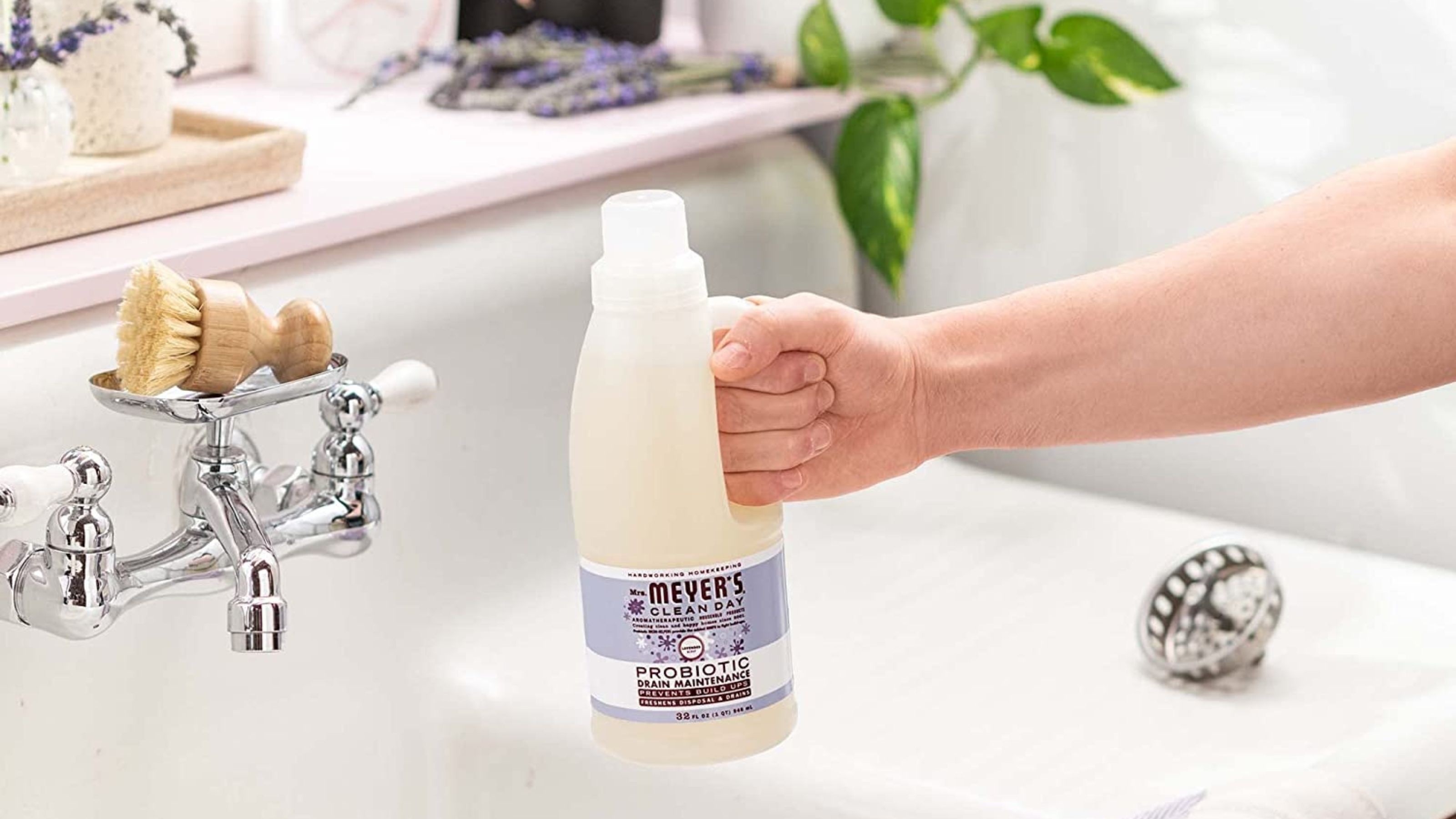 Handy Housewares 5 Durable Plastic Shower Drain Hair Trap - Helps Keep  Drains Unclogged