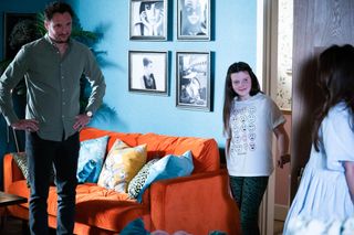 Martin Fowler talks to Ruby Fowler in EastEnders