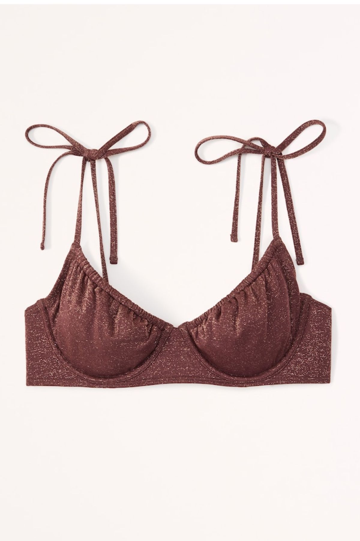 Abercrombie Tie-Strap Underwire Bikini Top