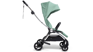 The Mamas and Papas Airo pushchair in the colourway 'Mint'.