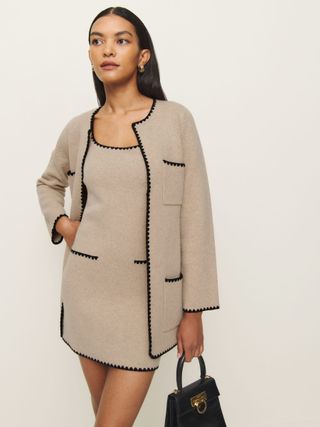 Isabelle Regenerative Wool Sweater Jacket