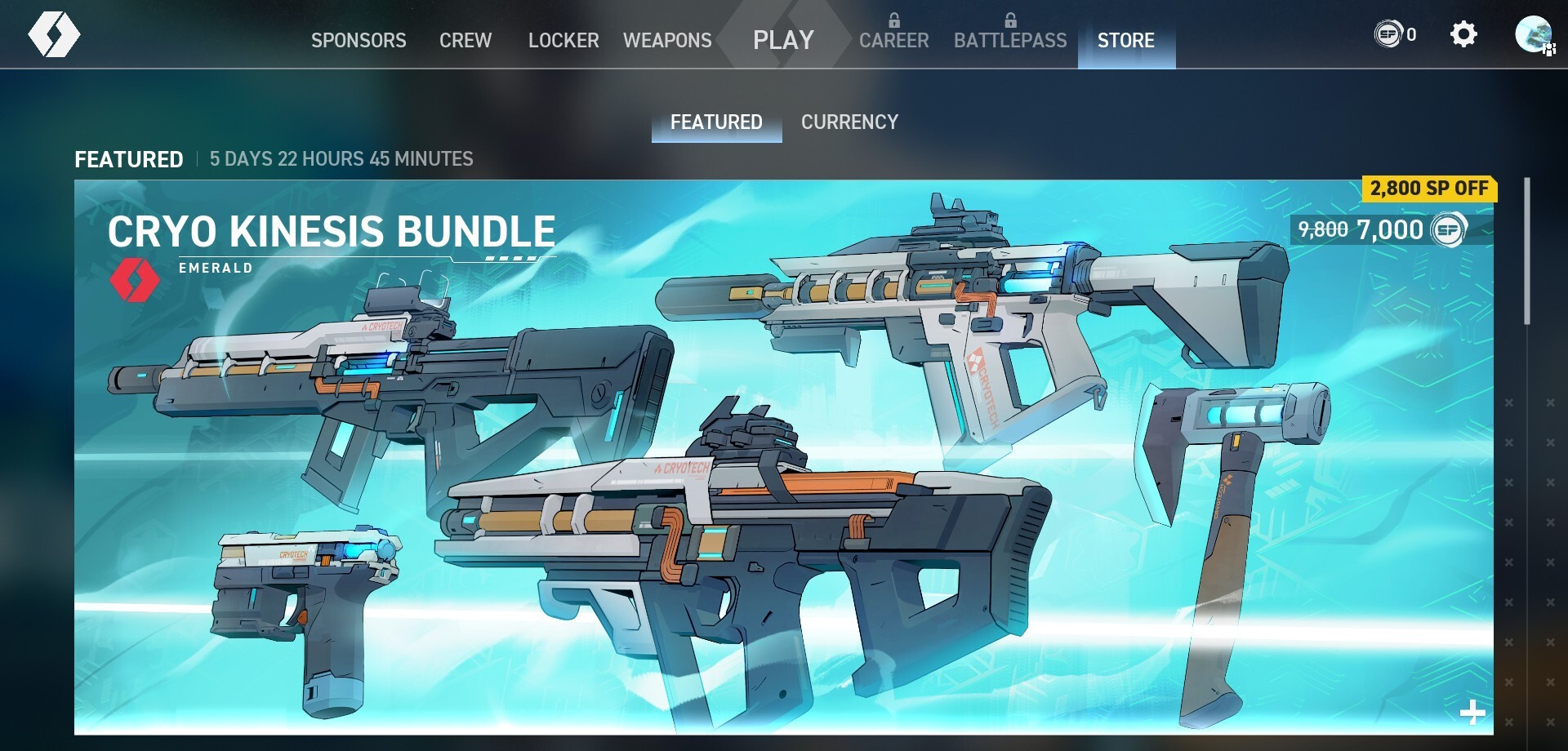 Spectre Divide Cryo Kinesis bundle