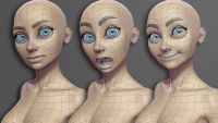 3D characters, anatomy modelling
