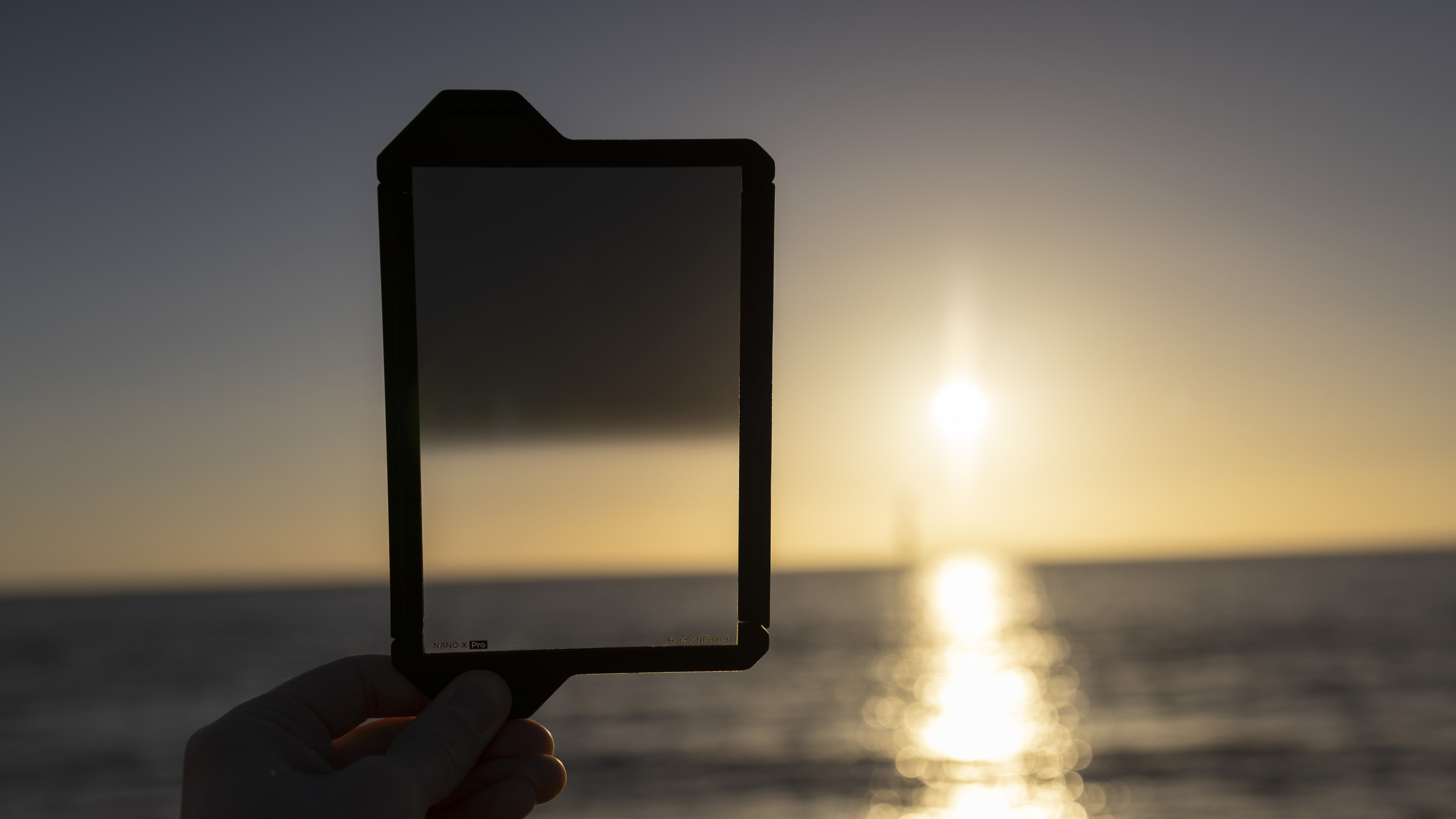 K&amp;amp;F Concept Graduated ND 100mm filter in use