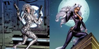 Black Cat and Silver Sable Marvel Comics