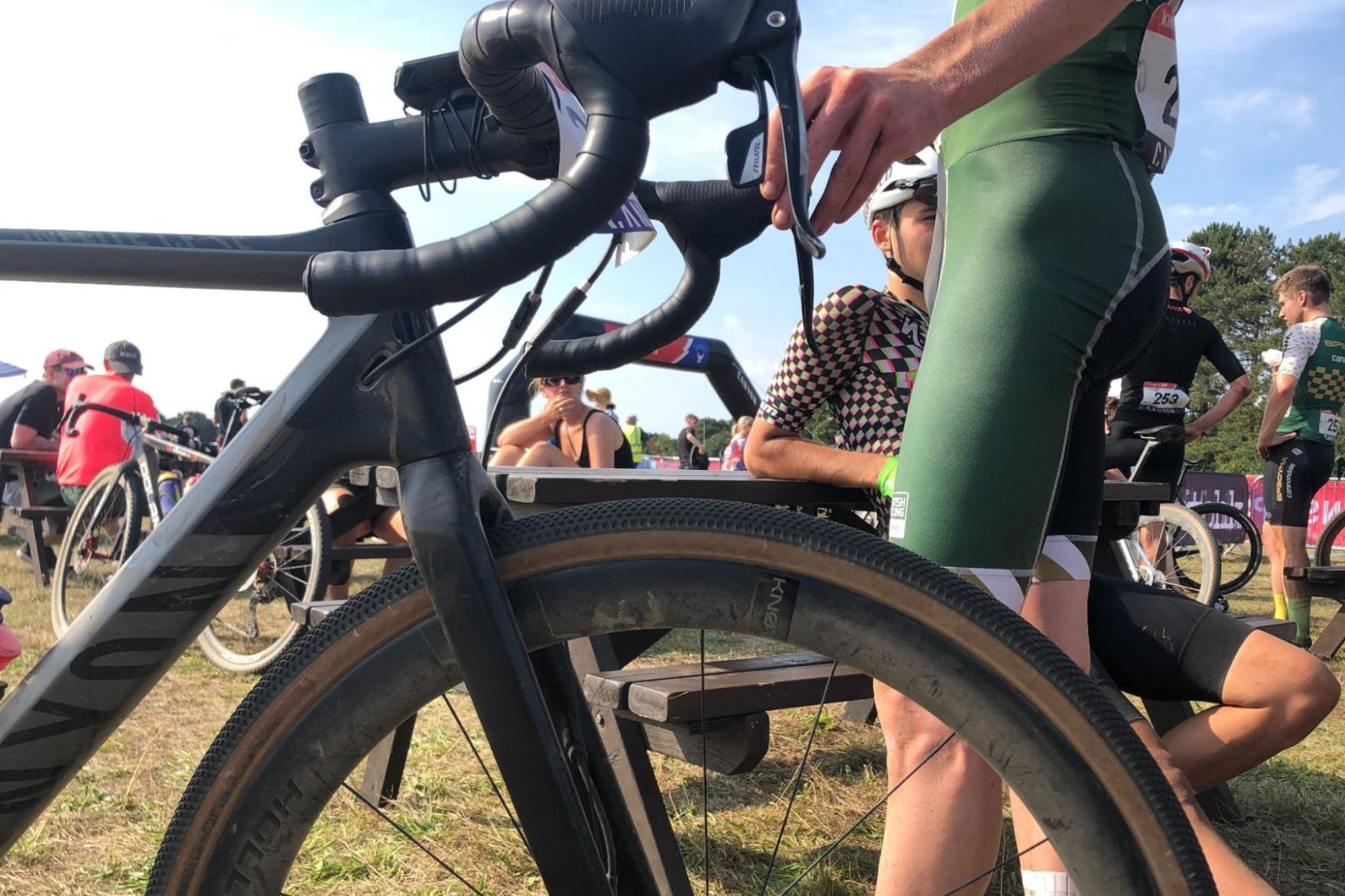 Front end of Joe Blackmore's Canyon CF SL
