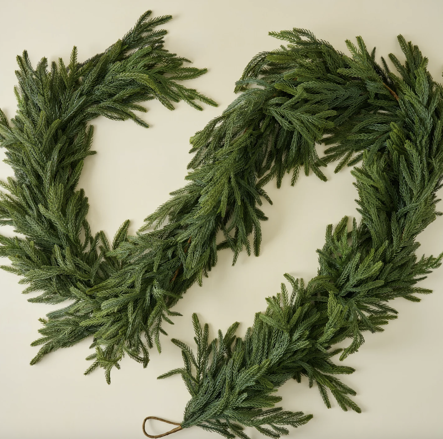 Real Touch Oversized Norfolk Pine Garland - 100&quot;