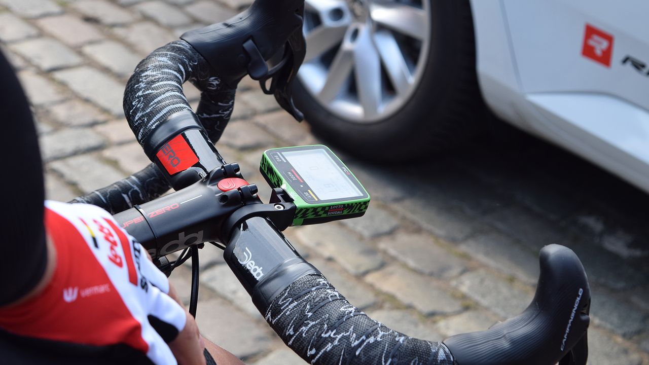 Lotto Soudal riders had special edition SRM computers