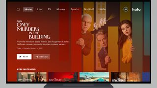 Hulu homepage