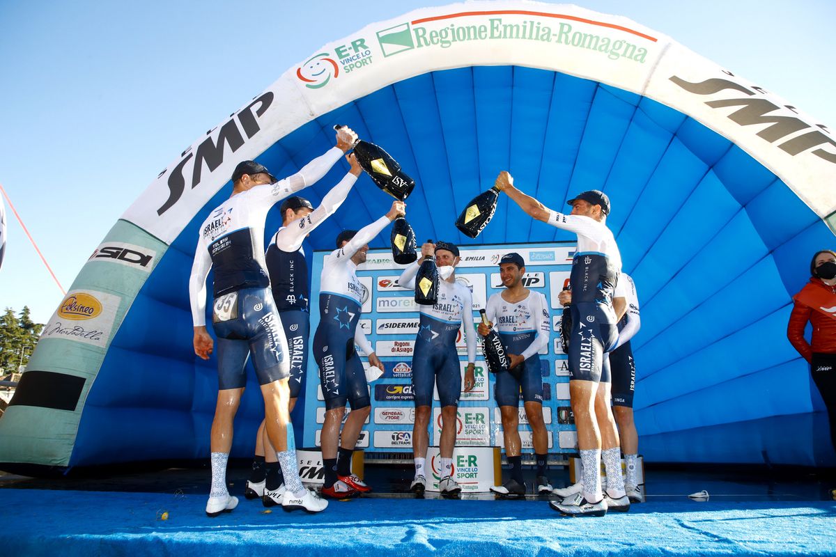 Settimana Internazionale Coppi e Bartali 2021 36th Edition TTT Gatteo Gatteo 10 km 23032021 Israel StartUp Nation photo Roberto BettiniBettiniPhoto2021