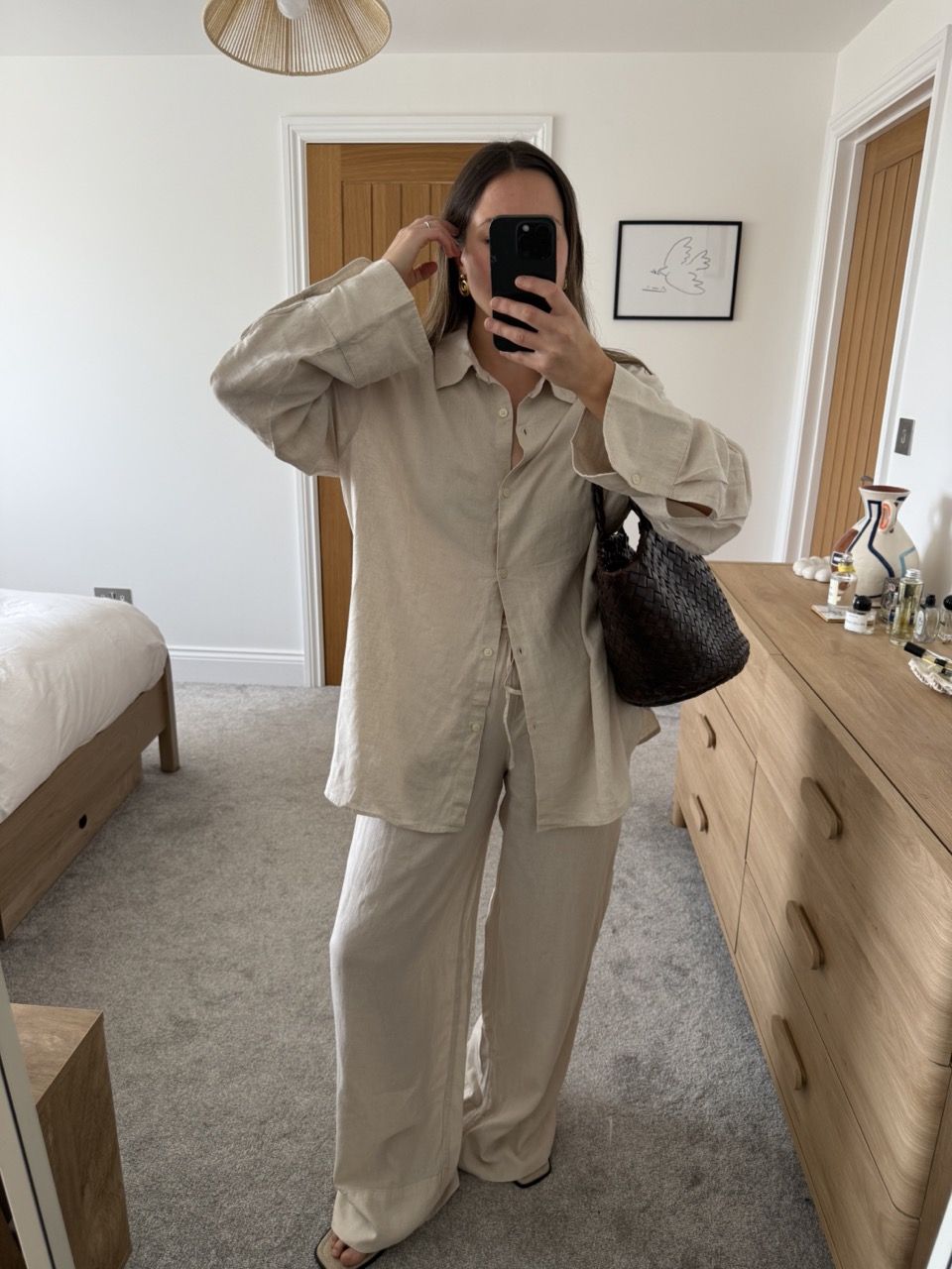 Emily Dawes wears H&amp;M linen