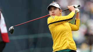 Atthaya Thitikul competing in the 2023 US Women's Open