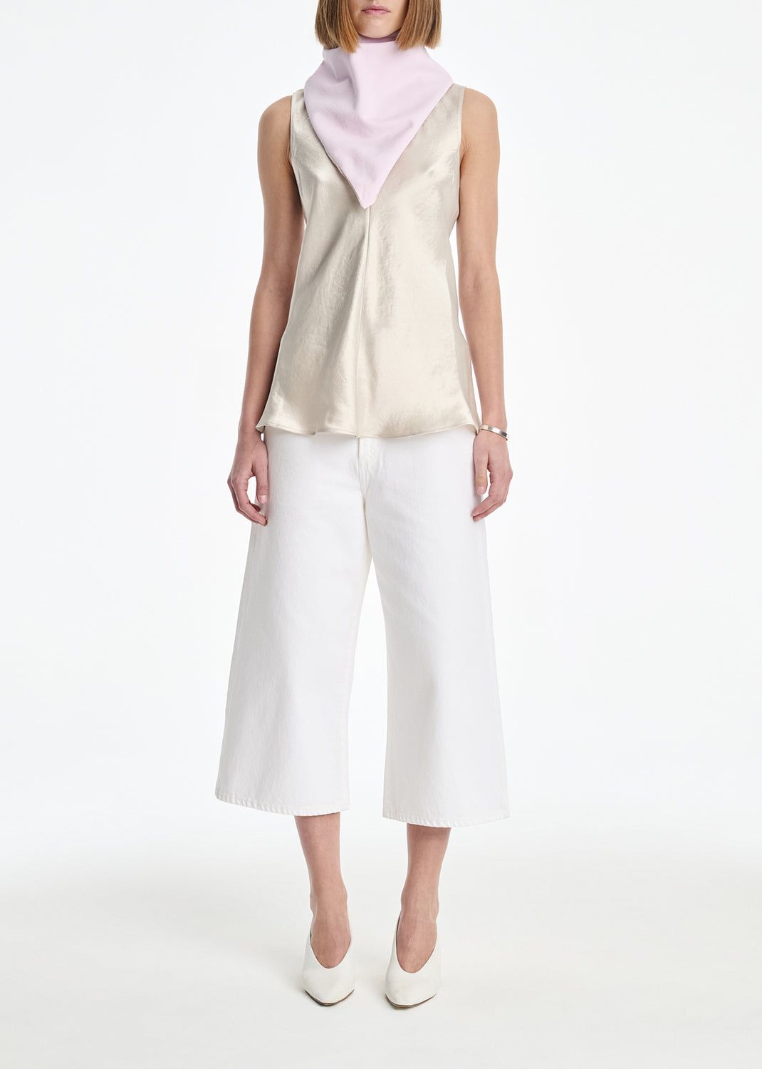 Agolde X Maria Mcmanus Bandana (flyweight) in Stone Wash Powder Pink - Osfa / Stone Wash Powder Pink