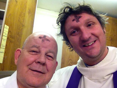 Priests share selfies on Ash Wednesday using #ashtag hashtags 