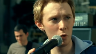 Clay Aiken in the music video for "Invisible."