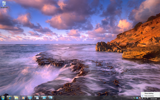 Peek or Show the Desktop