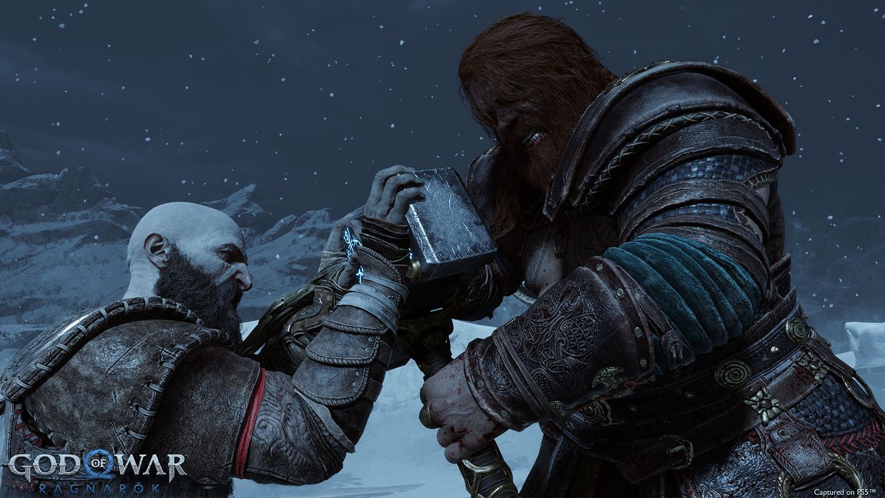 God of War Ragnarok screenshots captured on PS5
