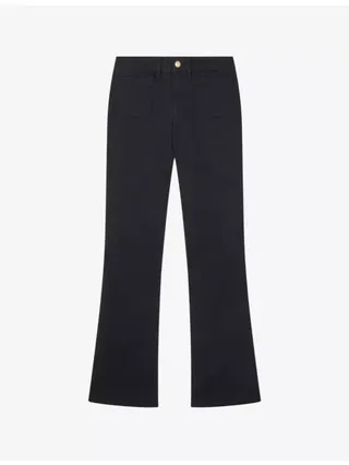 Millie Flared Mid-Rise Stretch-Denim Jeans