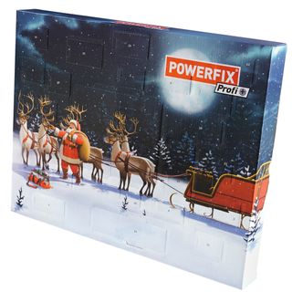 powerfix profi tool kit with santa claus picture