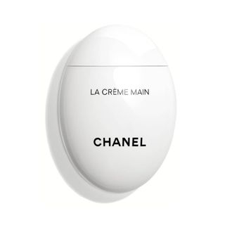 A product shot of the Chanel LA CRÈME MAIN on a white background