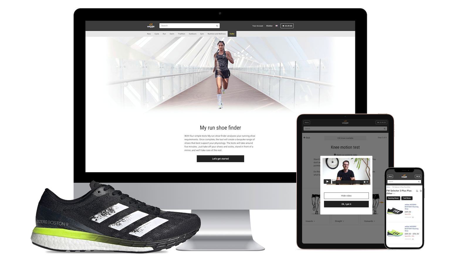 This online tool will help you choose the perfect pair of running shoes