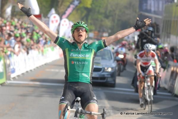 Vincent Jerome (Europcar) is the 2011 Tro-Bro Leon champion.