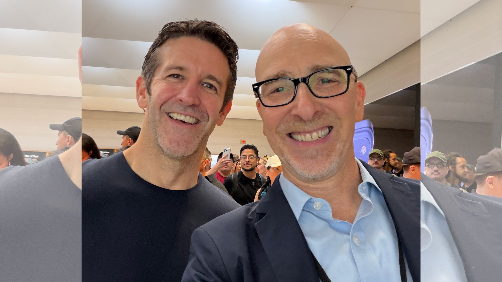 John Ternus and Lance Ulanoff