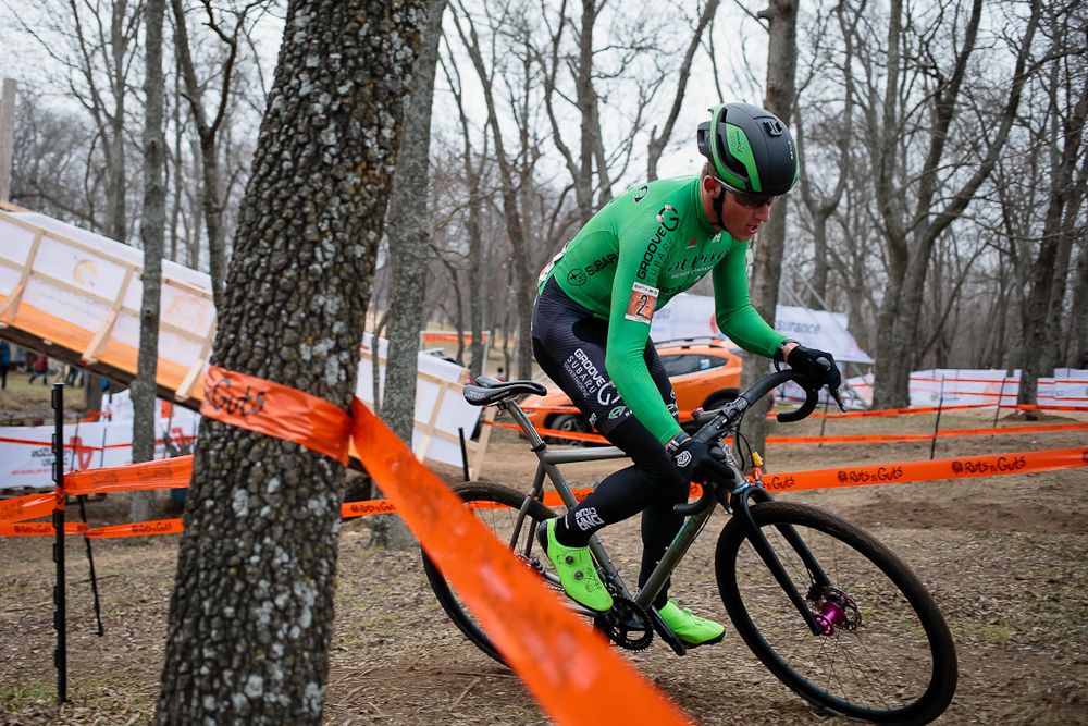 Gage Hecht out front at Ruts 'n' Guts