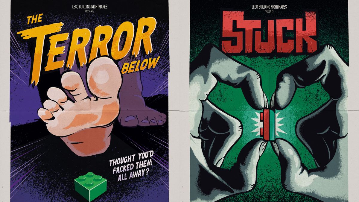 Lego horror posters