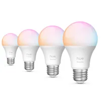 Philips Hue Essential A19 Smart Bulbs (4 Pack)j