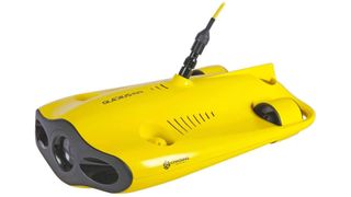 Product shot of Chasing Innovation Gladius Mini, one of the best underwater drones