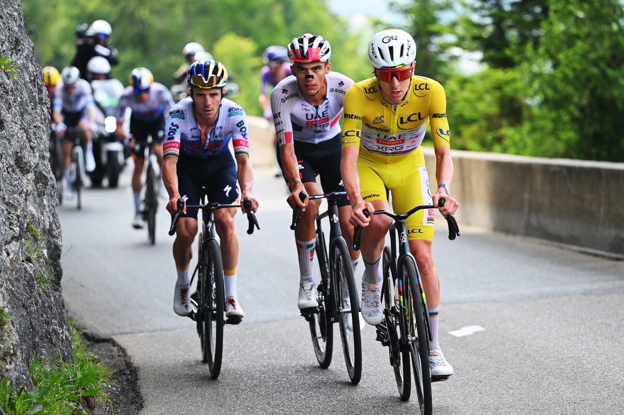 ‘There was a misunderstanding, but Remco was better’ – Tadej Pogačar suffers a rare defeat as he turns domestique at Tour de France