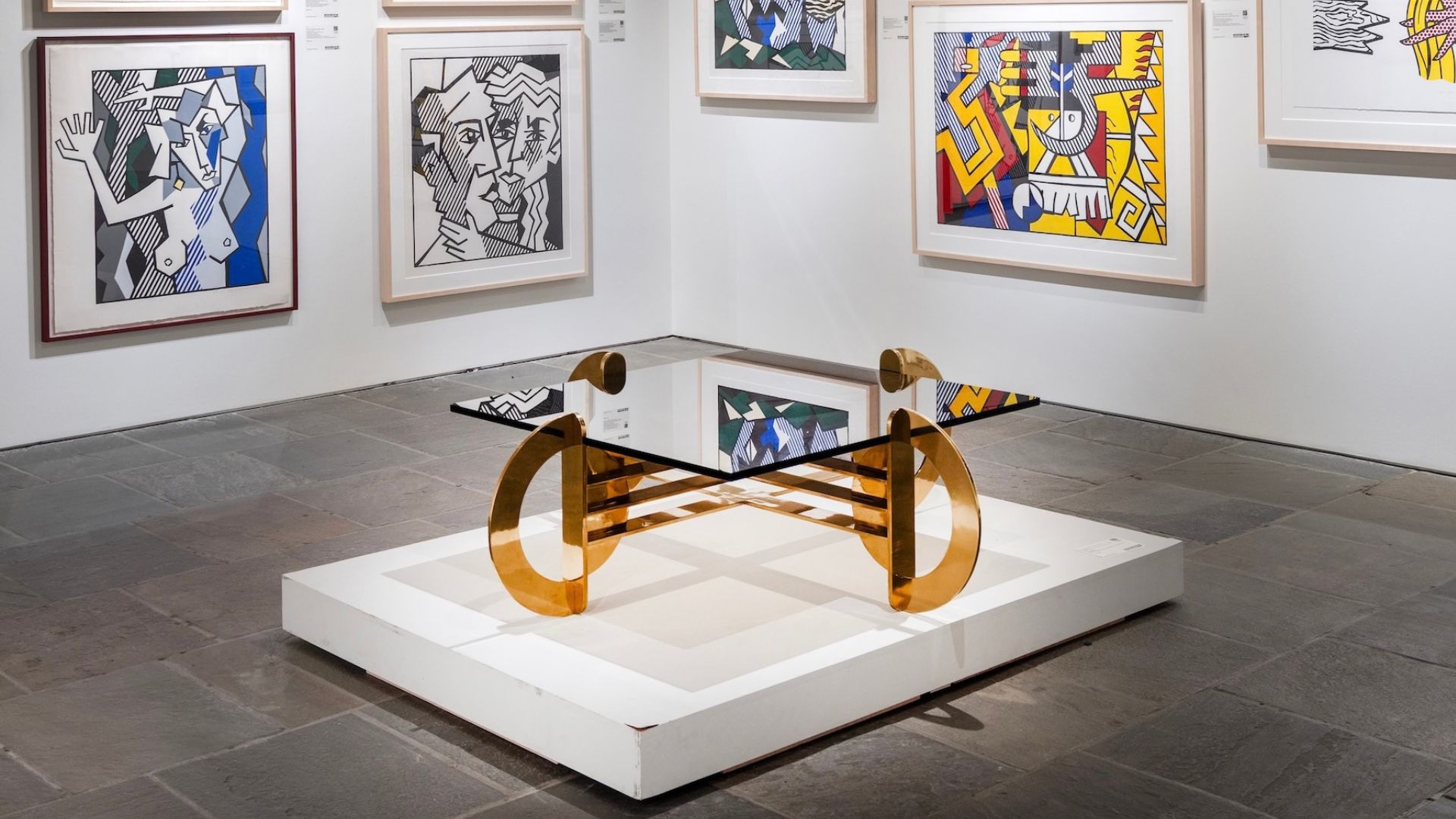Roy Lichtenstein coffee table sothebys