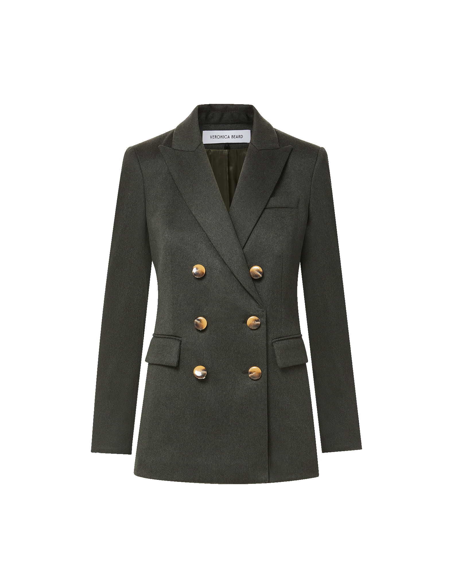 Ellette Cashmere Dickey Jacketdark Green Shadow Melange / 00