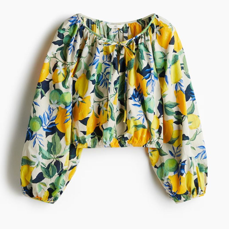 H&M, Balloon Sleeved Blouse