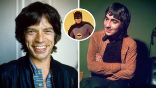 Mick Jagger, Batman and Keith Moon