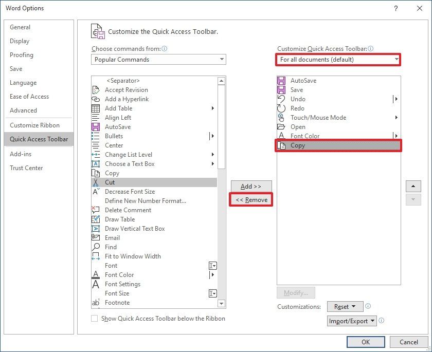 How to add or remove commands from Ribbon menu in Office | Windows Central