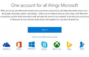 Microsoft Account: Creating a Microsoft Account