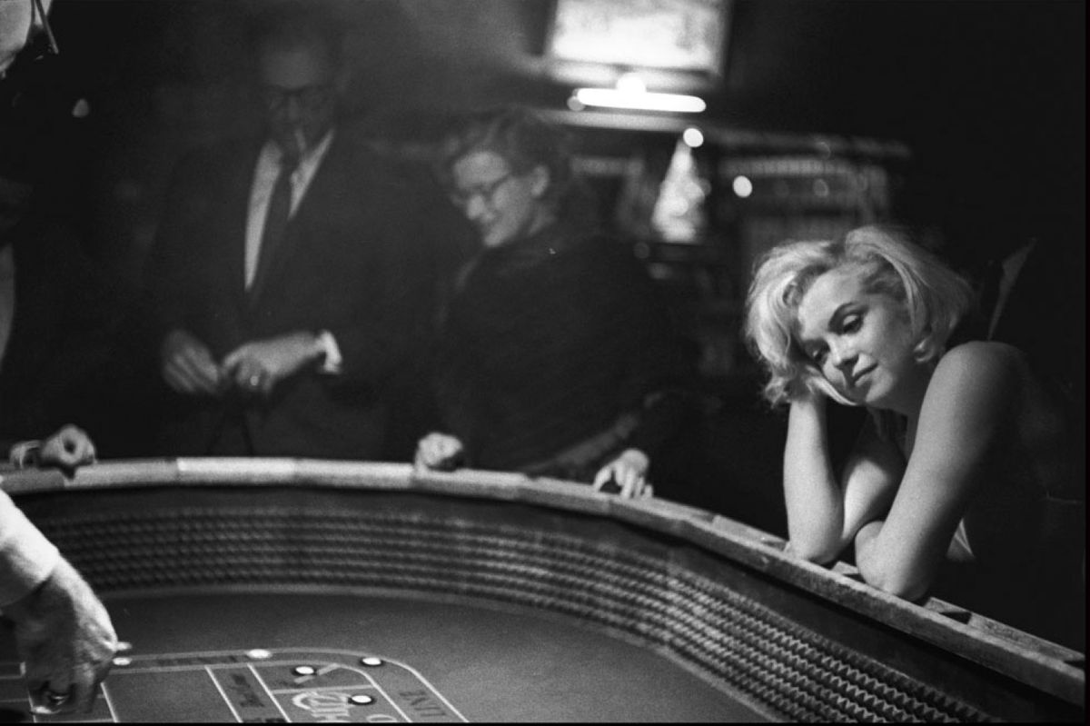 Marilyn Monroe photographed in Reno, Nevada, by Eve Arnold, 1960.