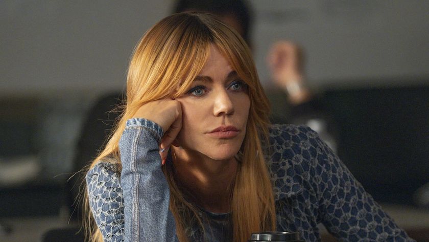 Morgan resting head on hand in Detective class in High Potential Season 2 "Grounded"