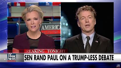 Rand Paul is glad Donald Trump is skipping the GOP debate