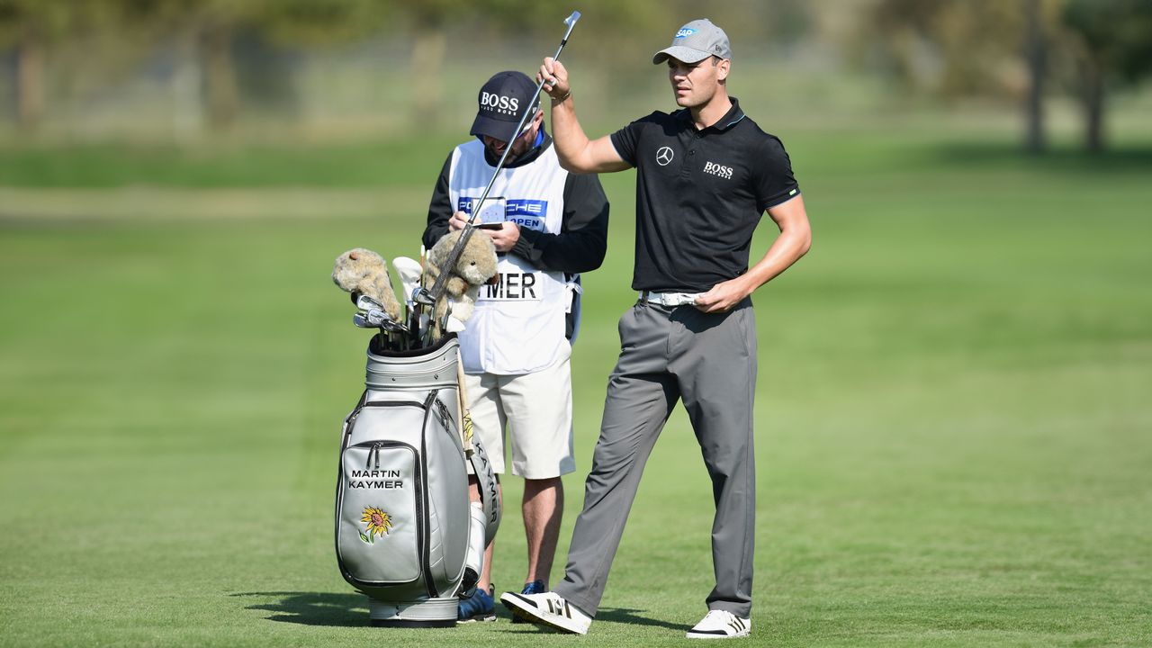 Photo of Martin Kaymer's golf bag