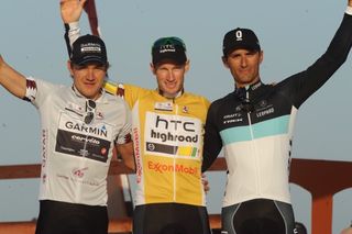 Mark Renshaw wins 2011 Tour of Qatar overall, Haussler second, Bennati third